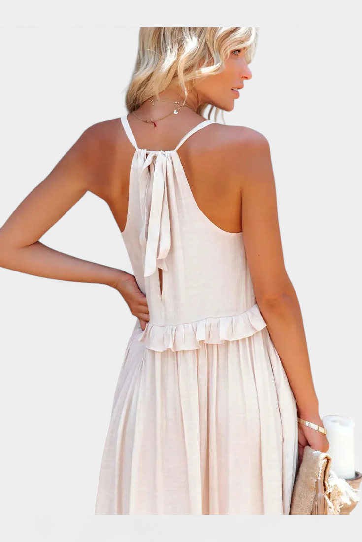 Vestido Monica Transpirable para Frescura con Glamour Elite