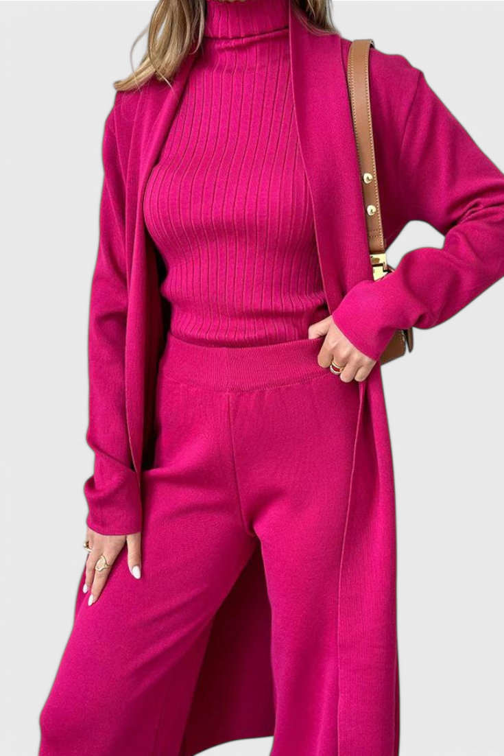 Conjunto Mahalia Punto Premium 3 Piezas Ultra Suave Chic