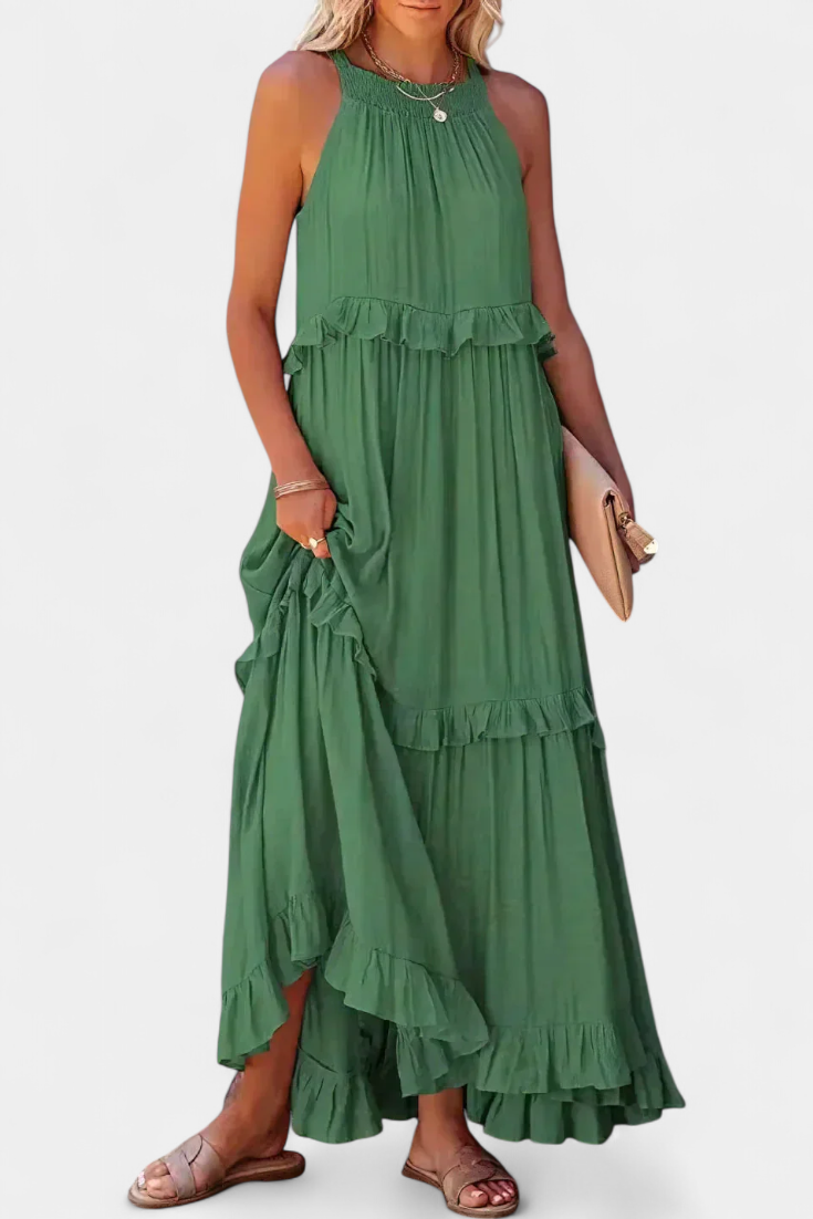 Vestido Monica Transpirable para Frescura con Glamour Elite