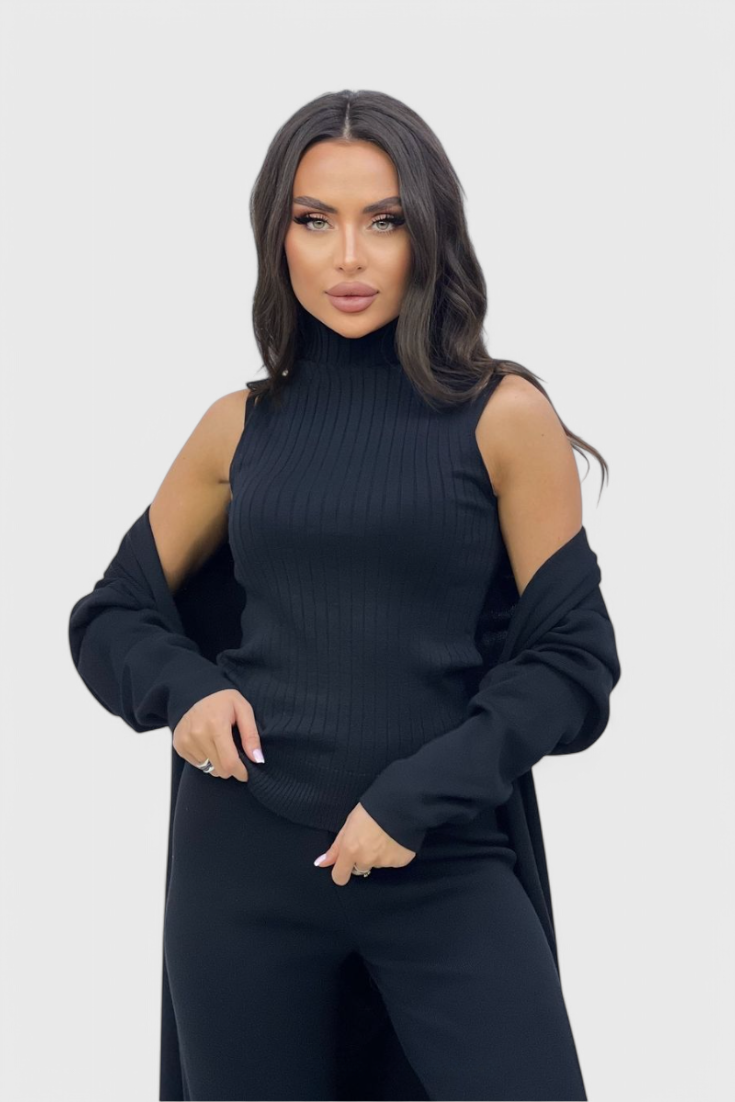 Conjunto Mahalia Punto Premium 3 Piezas Ultra Suave Chic
