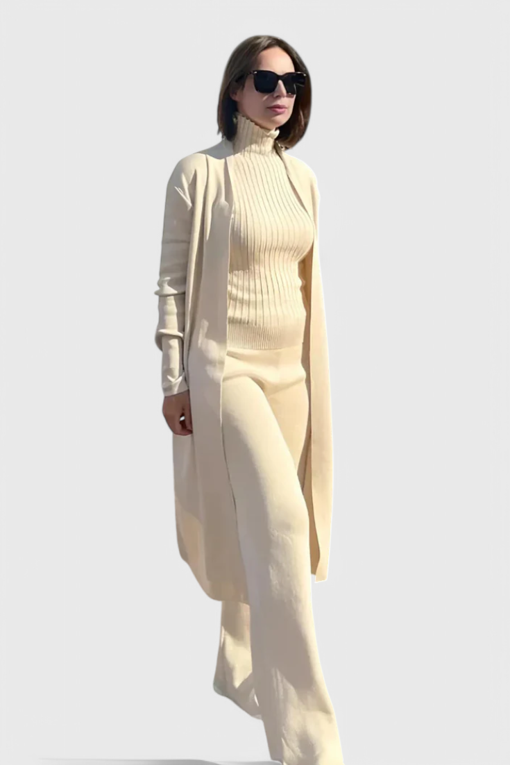 Conjunto Mahalia Punto Premium 3 Piezas Ultra Suave Chic