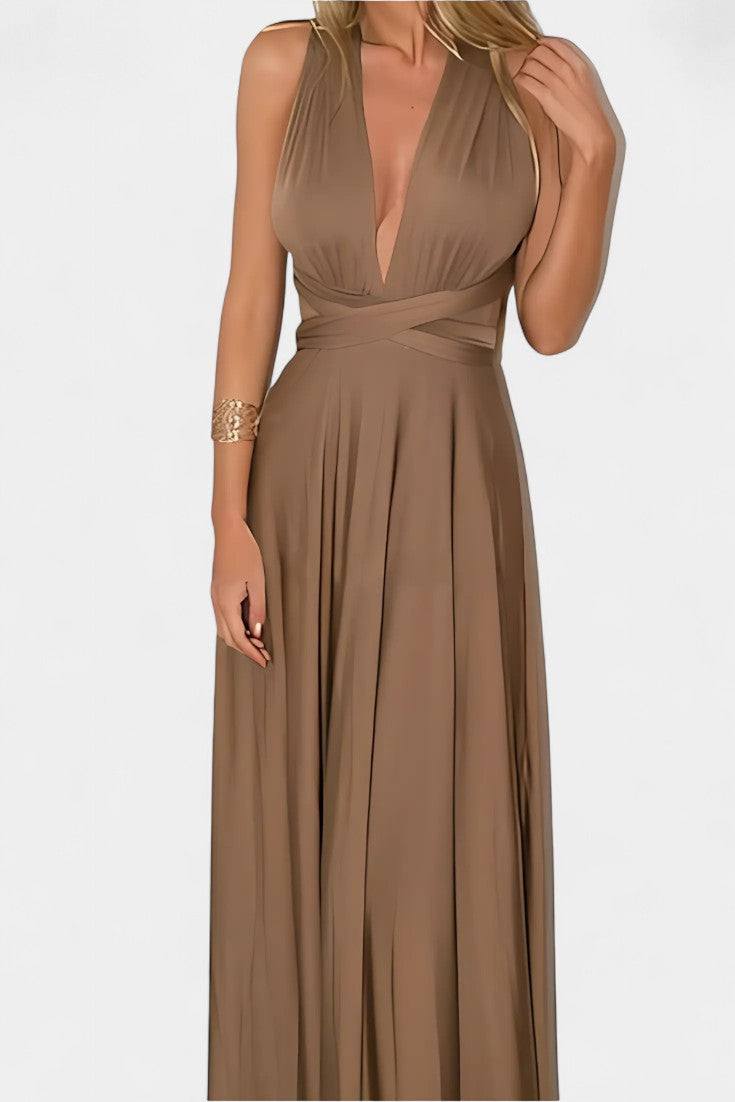 Vestido Envolvente Josephine Ajustable Con Encanto