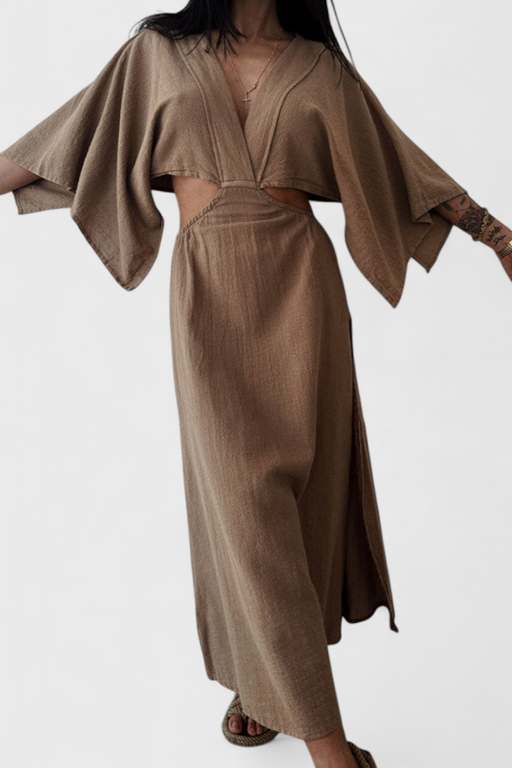 Vestido Fluido Ligero Elegante Chic Atemporal Distinguido