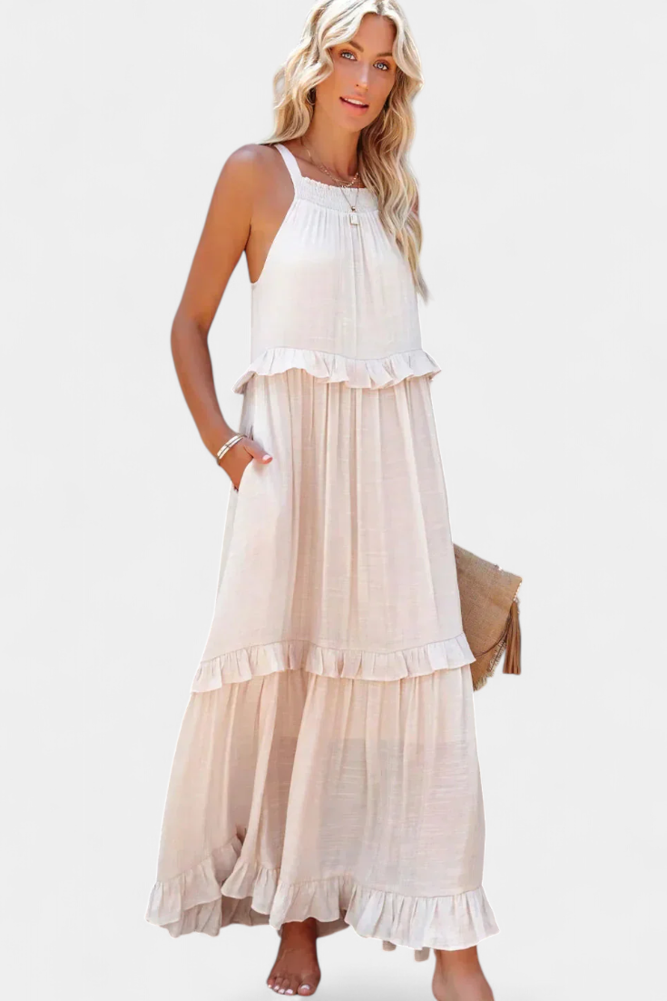 Vestido Monica Transpirable para Frescura con Glamour Elite