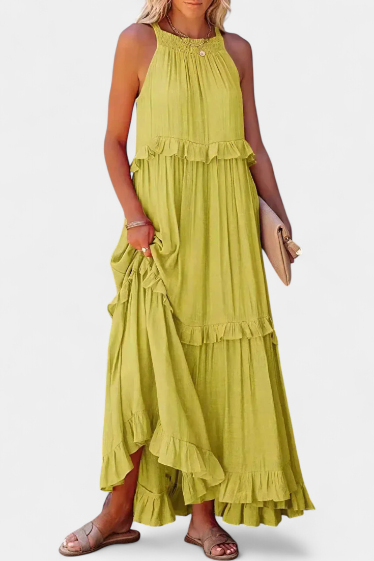 Vestido Monica Transpirable para Frescura con Glamour Elite