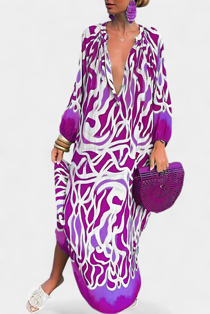 Vestido Boho Ligero Artesanal Transpirable Chic Sonriente