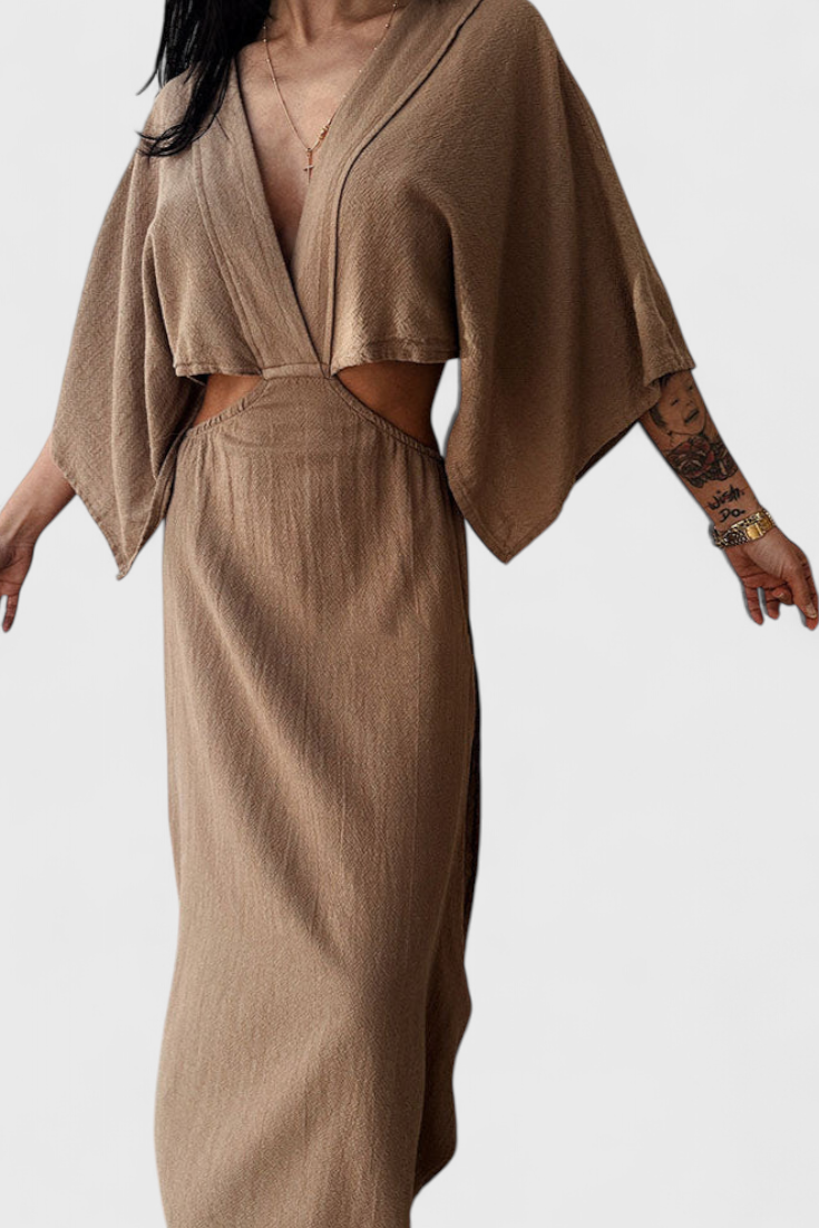 Vestido Fluido Ligero Elegante Chic Atemporal Distinguido