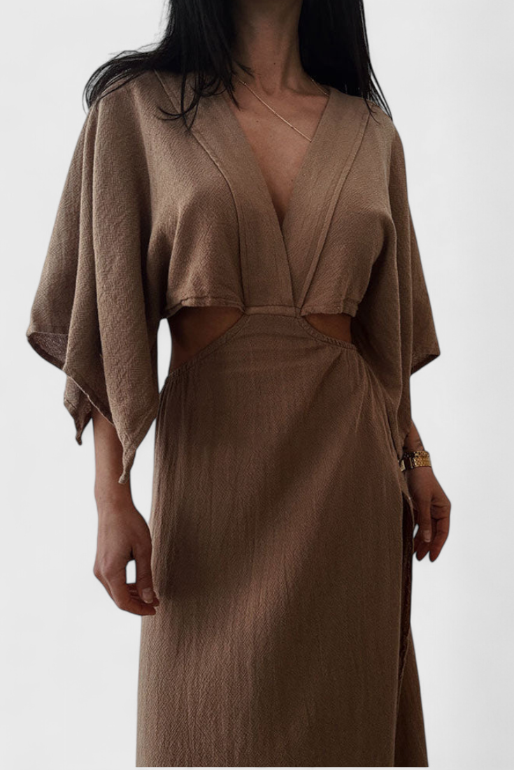 Vestido Fluido Ligero Elegante Chic Atemporal Distinguido