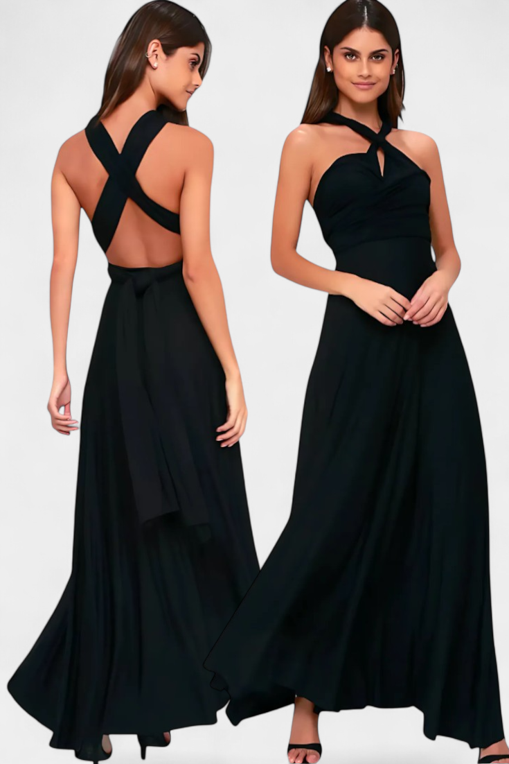 Vestido Envolvente Josephine Ajustable Con Encanto