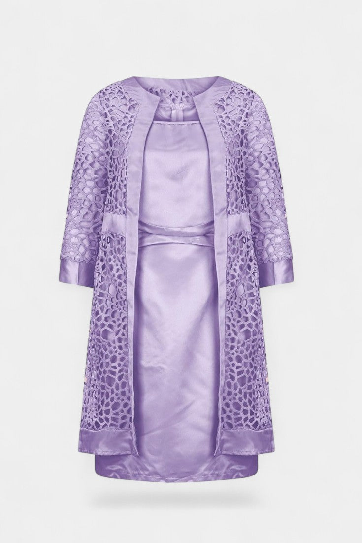 Vestido Dos Piezas Con Encaje Exclusivo Freya Lucienne