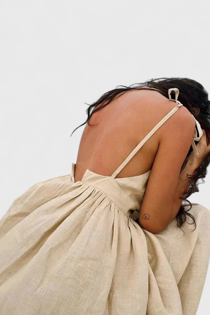 Vestido Justine Fluido Verano Silueta Chic Ligero Veraniego