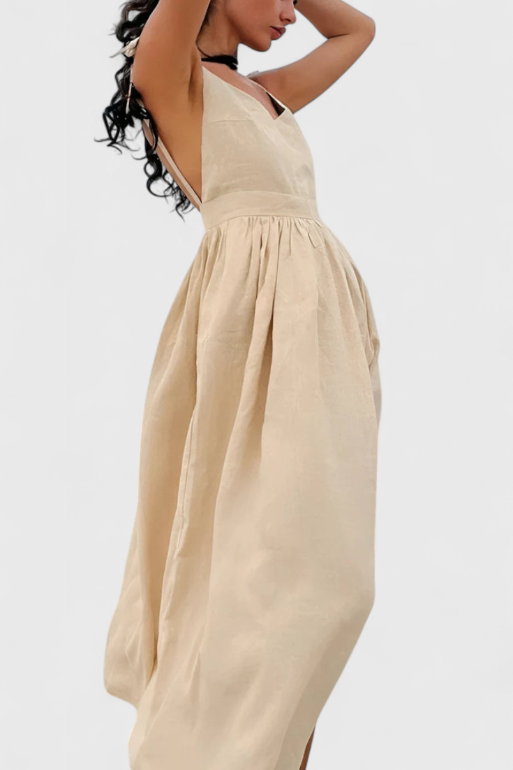 Vestido Justine Fluido Verano Silueta Chic Ligero Veraniego