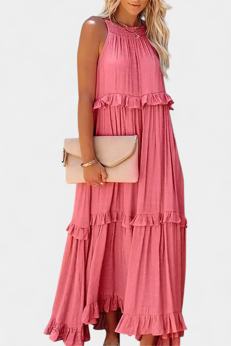 Vestido Monica Transpirable para Frescura con Glamour Elite