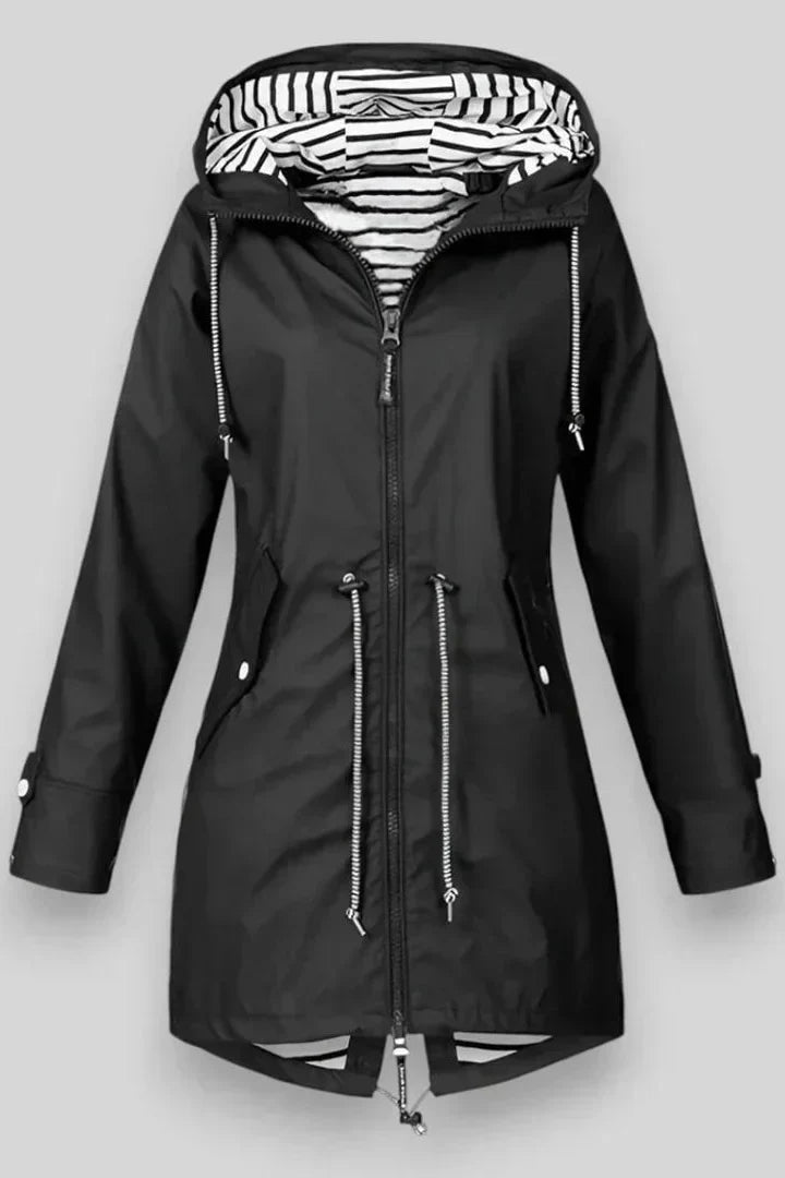 Chaqueta de Lluvia Impermeable Aria Estilosa Exclusiva