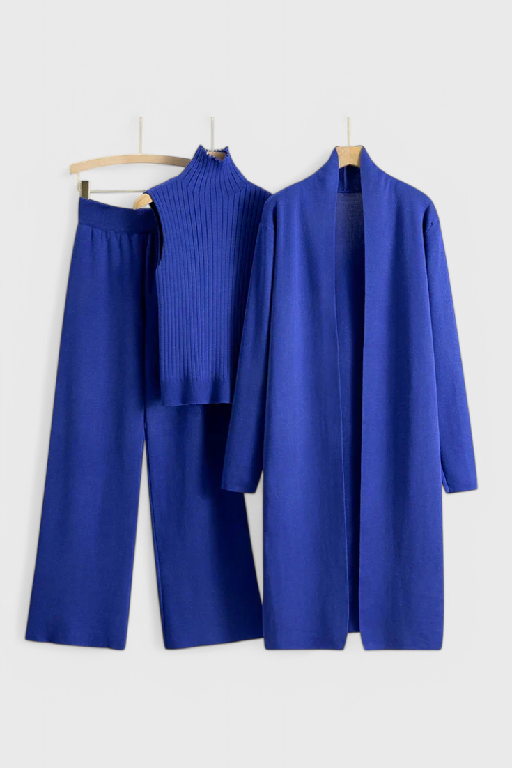 Conjunto Mahalia Punto Premium 3 Piezas Ultra Suave Chic