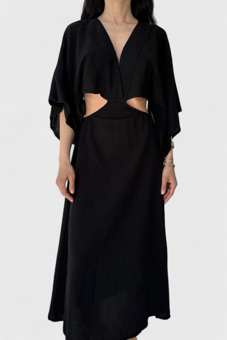 Vestido Fluido Ligero Elegante Chic Atemporal Distinguido