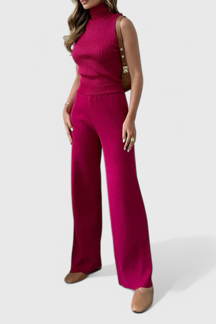Conjunto Mahalia Punto Premium 3 Piezas Ultra Suave Chic