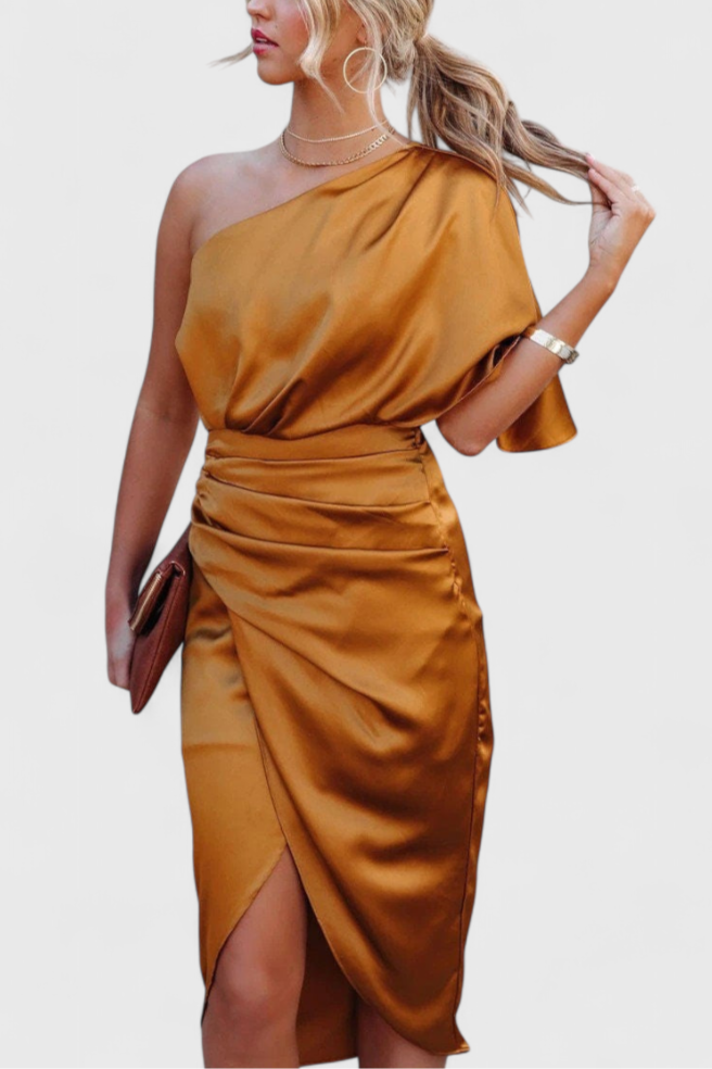 Vestido Fluido Anais Colección Exclusiva Silueta Atemporal