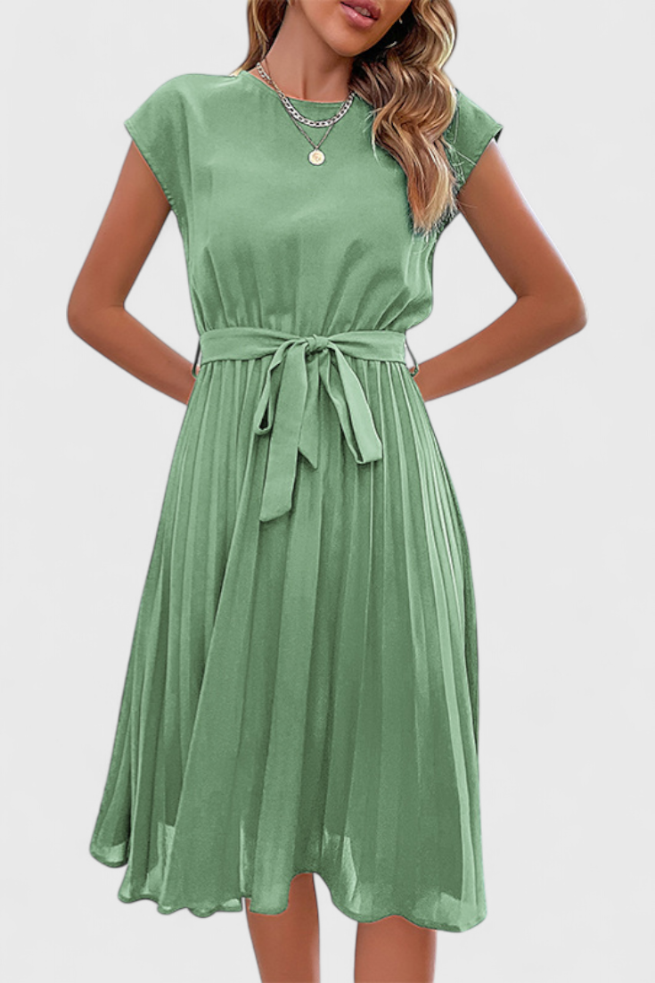 Vestido Midi Luxie Transpirable Edición Limitada Muy Chic
