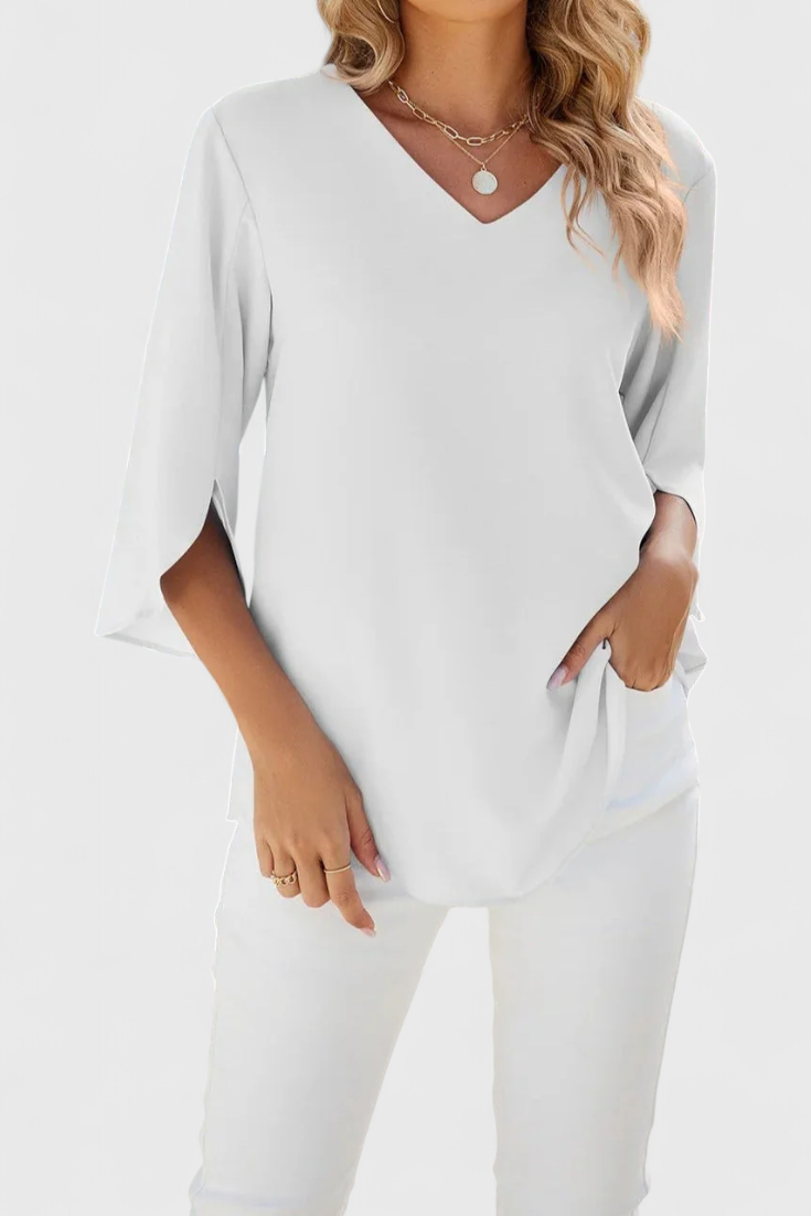 Blusa Tabitha Fresca Suave Tejido Transpirable con Estilo
