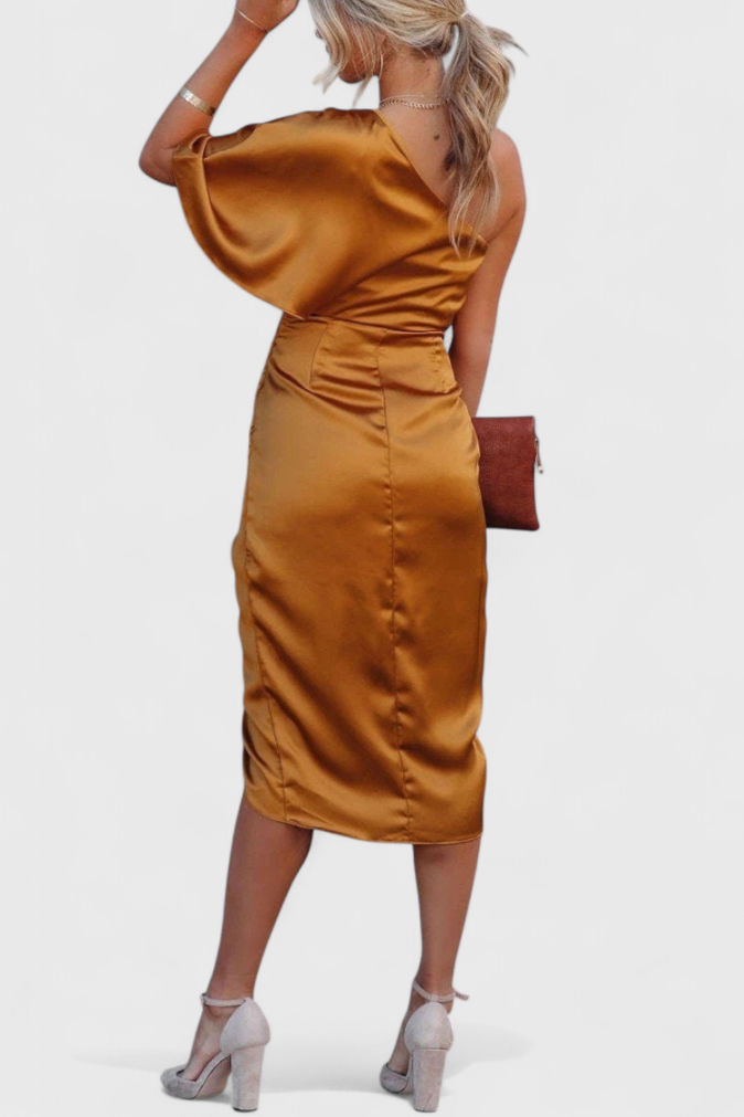 Vestido Fluido Anais Colección Exclusiva Silueta Atemporal