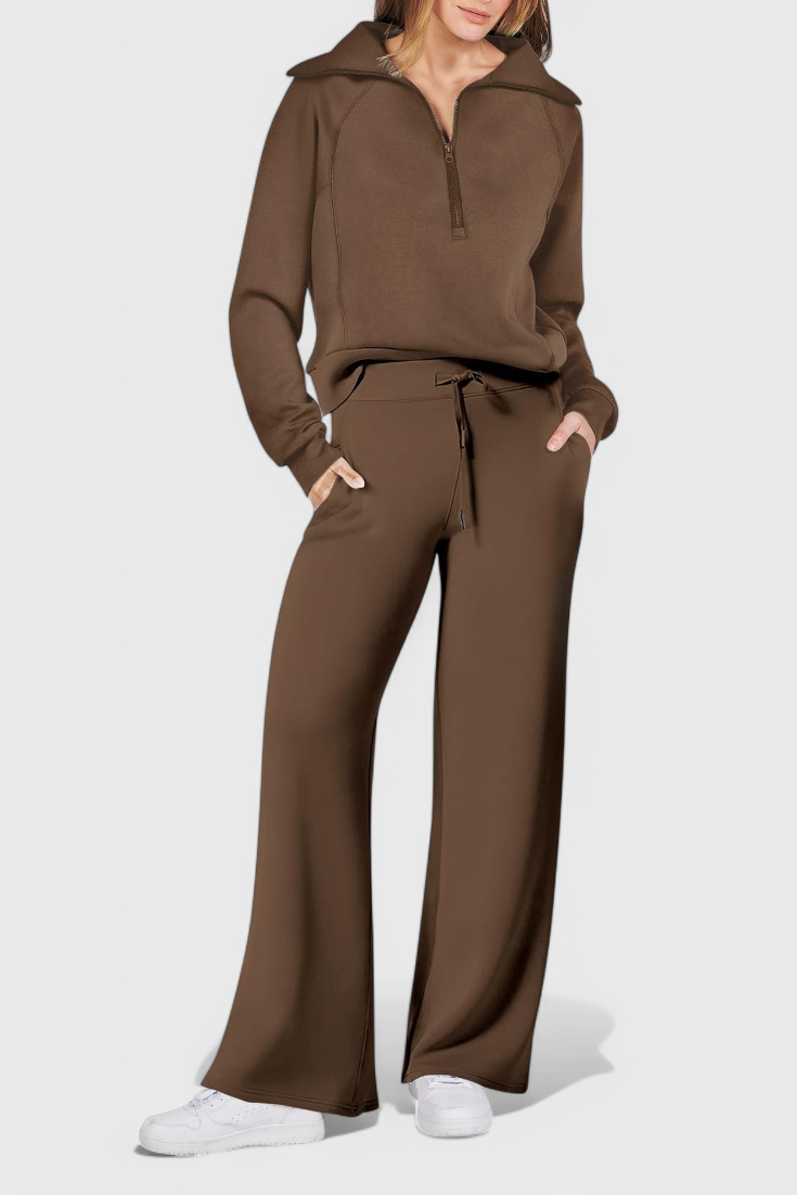 Conjunto Berken Manga Larga Algodón Premium Suave Y Fresco