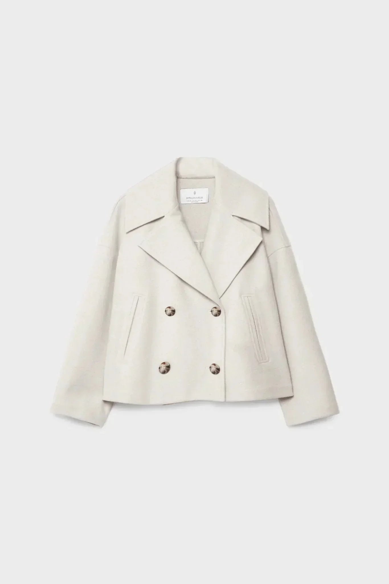 Chaqueta Destiny Corta Con Doble Botonadura Muy Chic