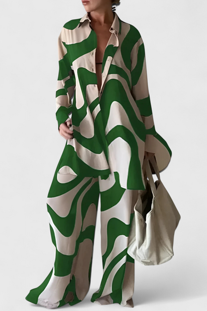 Conjunto Verano Melania Ligero y Fresco Silueta Suelta