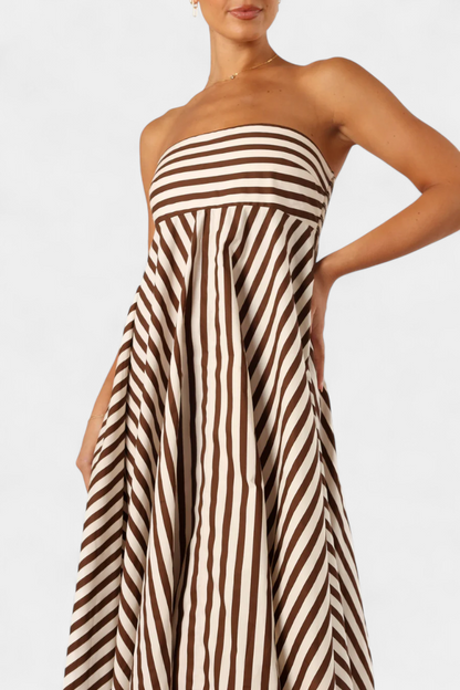 Vestido Rosa Fruncido Convertible Encanto Nocturno Chic