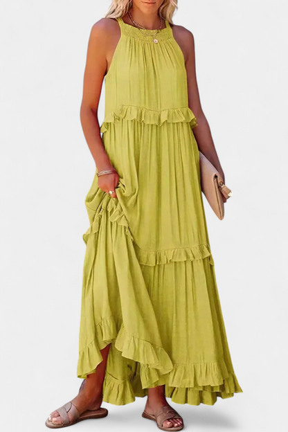 Vestido Monica Transpirable para Frescura con Glamour Elite
