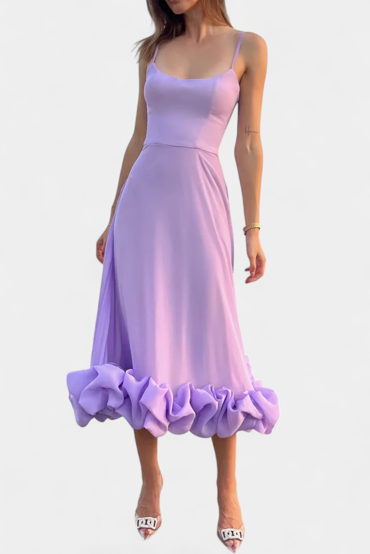 Vestido Maxi Fluyente Sela Movimiento con Encanto Exclusivo