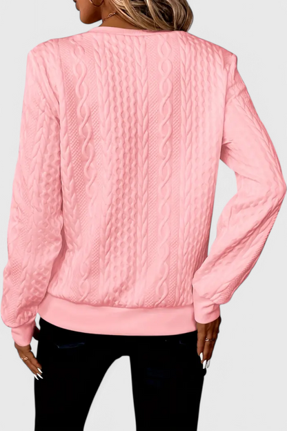 Jersey de Punto Premium Zoey con Cremallera Pulida Exclusiva