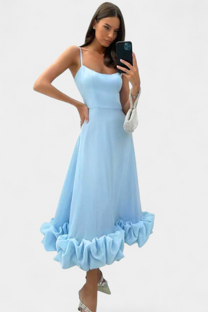 Vestido Maxi Fluyente Sela Movimiento con Encanto Exclusivo