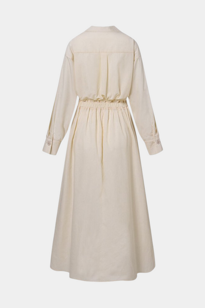 Vestido Miriam Maxi Manga Larga Tejido Premium Limitada