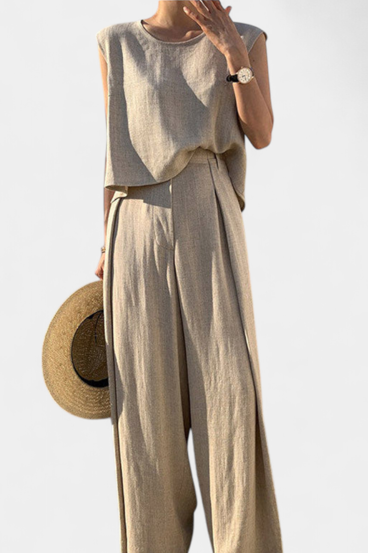 Conjunto Dos Piezas Pierna Ancha Luxe Edición Divertida