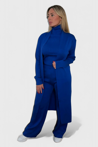 Conjunto Mahalia Punto Premium 3 Piezas Ultra Suave Chic