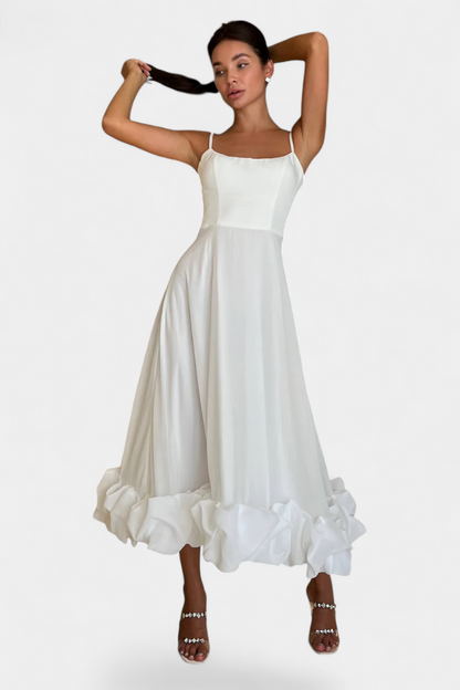 Vestido Maxi Fluyente Sela Movimiento con Encanto Exclusivo