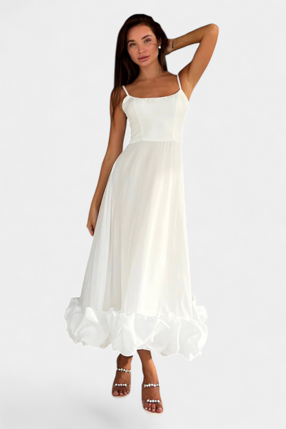 Vestido Maxi Fluyente Sela Movimiento con Encanto Exclusivo