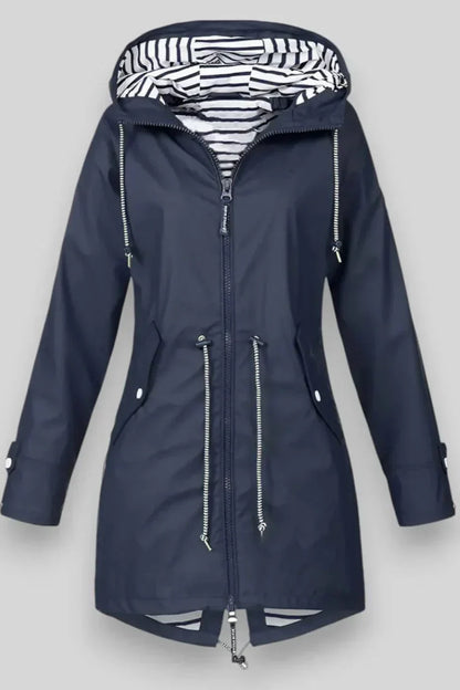 Chaqueta de Lluvia Impermeable Aria Estilosa Exclusiva