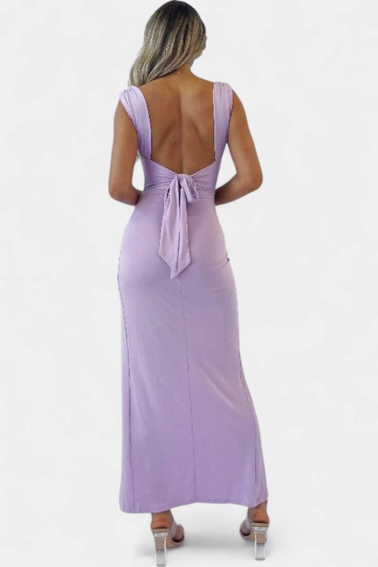 Vestido Lazo Espalda Elástico Premium Exclusivo Coqueto