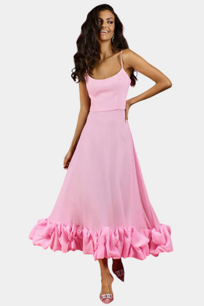 Vestido Maxi Fluyente Sela Movimiento con Encanto Exclusivo