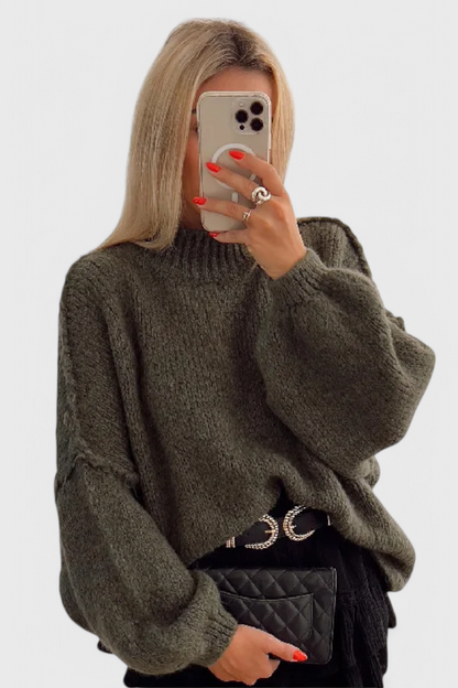 Jersey Oversized Con Mangas Globo Exclusivo Brilla Mucho