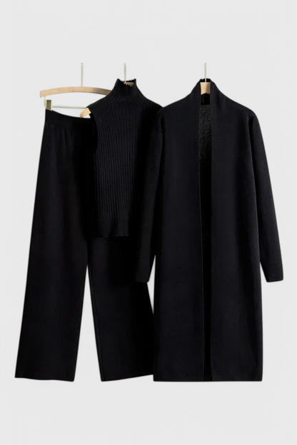 Conjunto Mahalia Punto Premium 3 Piezas Ultra Suave Chic