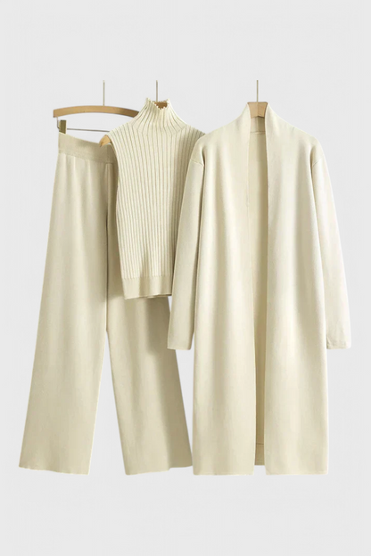 Conjunto Mahalia Punto Premium 3 Piezas Ultra Suave Chic