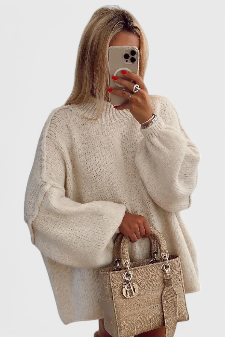 Jersey Oversized Con Mangas Globo Exclusivo Brilla Mucho