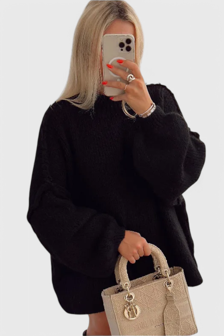 Jersey Oversized Con Mangas Globo Exclusivo Brilla Mucho