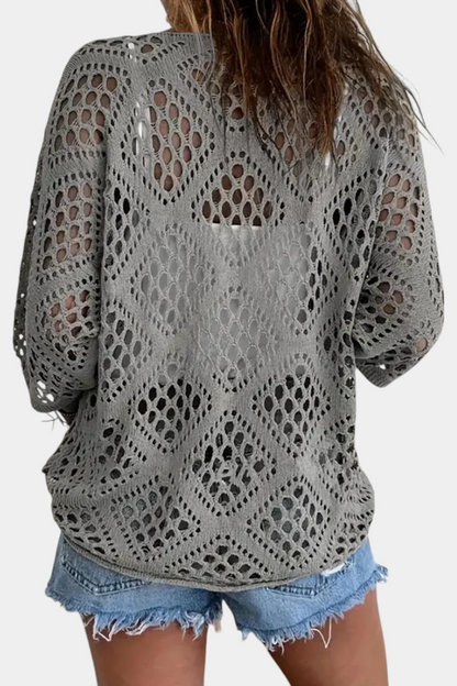 Fern Blusa De Encaje Poliéster Colección Exclusiva Chic