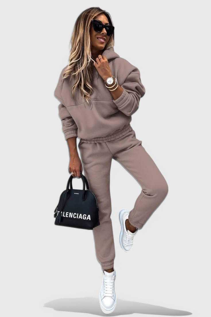 Conjunto Jogging Dos Piezas Tahlia Premium Tiro Alto Pícaro