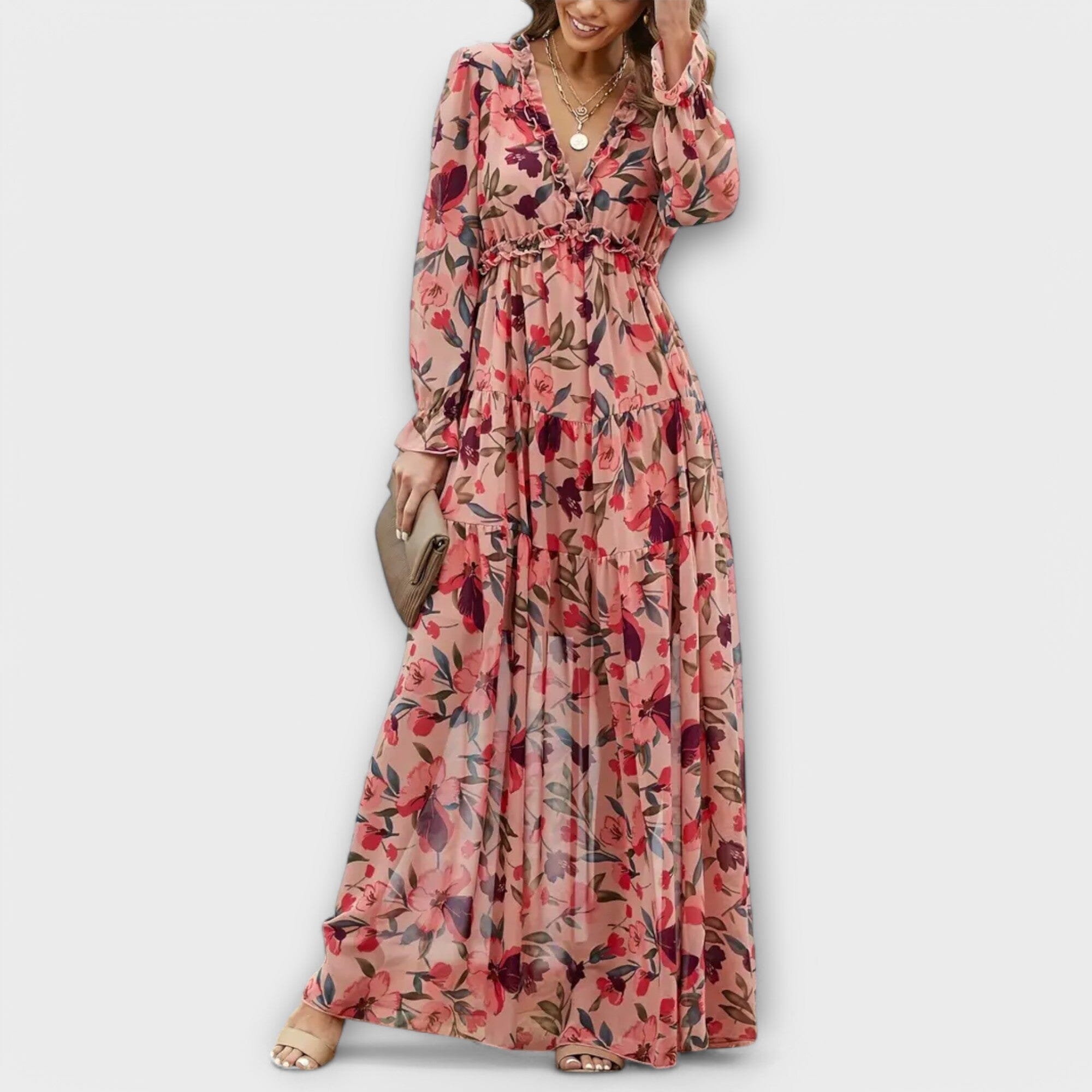 Helen – Elegante vestido Helen – Elegante vestido A minha loja Rosa S 