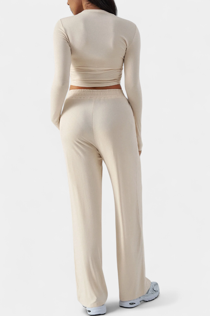 Conjunto 2 Piezas Viscosa Premium Yoga Estilo Divertido